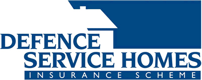 Defence Service Homes Insurance Scheme logo.